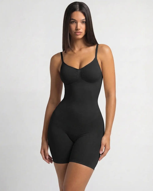 Body moldeador push up para mujer vista posterior